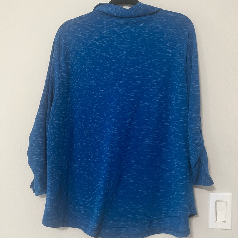 Blue Women's Top - Picture 6 of 7
